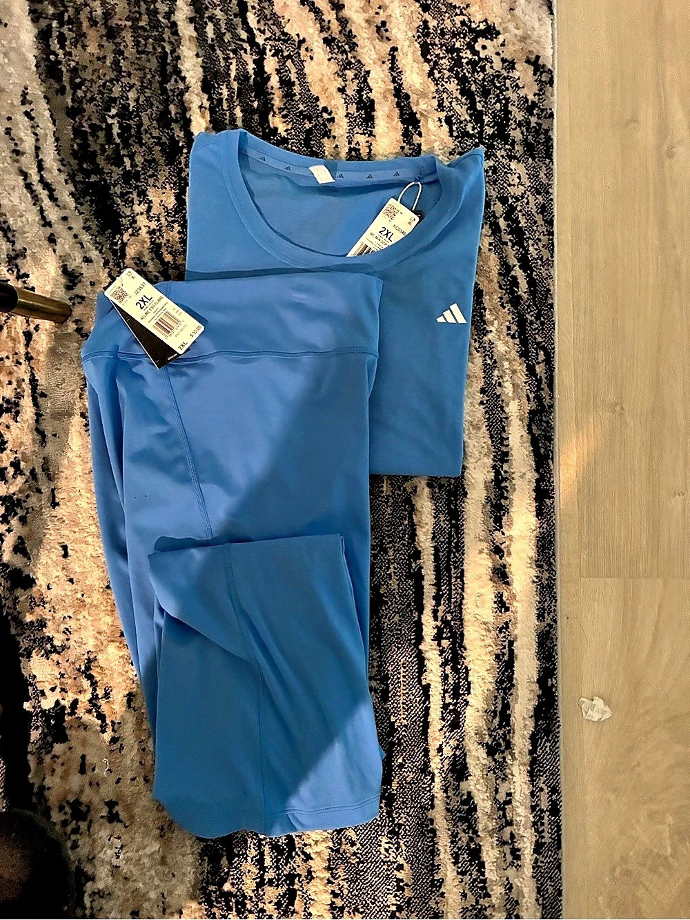 adidas Men's Blue Athletic Pants Size Medium NWT